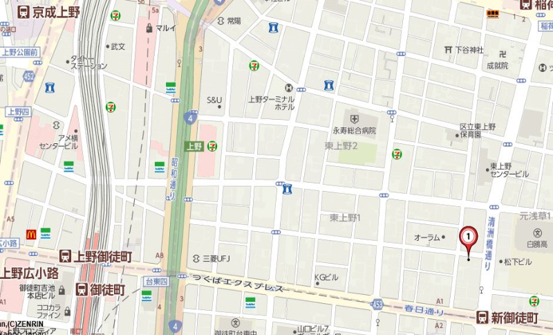 一賢株式会社 本社アクセスマップ